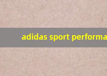 adidas sport performance